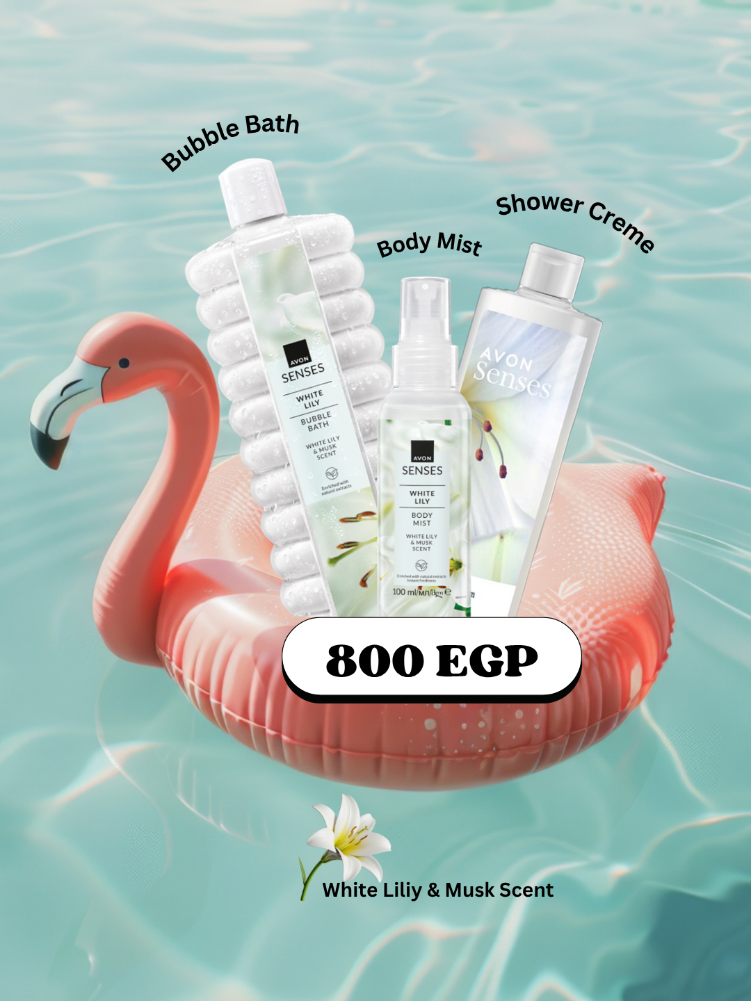 avon bubble bath white lily White Lily bundle – Avon Egypt shop